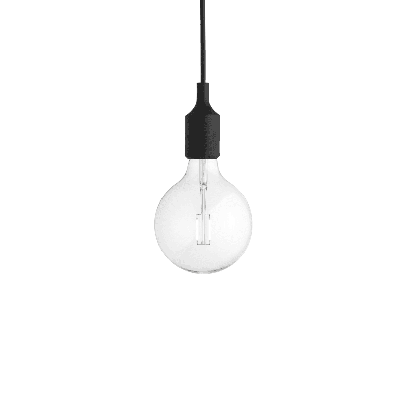 Candeeiro de suspensão E27 - Preto - Muuto 1 Candeeiro de suspensão E27 - Preto - Muuto