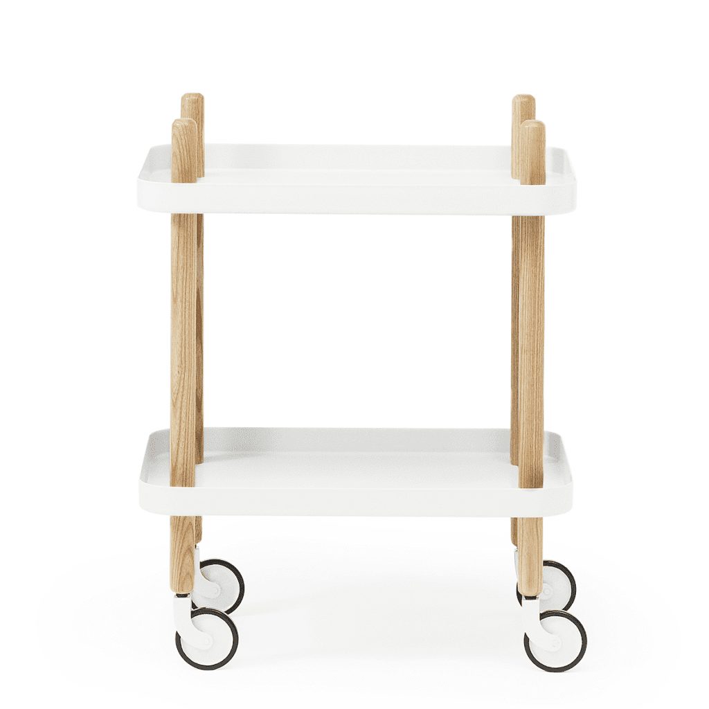 Normann - Mesa de apoio - Block White 1 Block - Normann Copenhagen