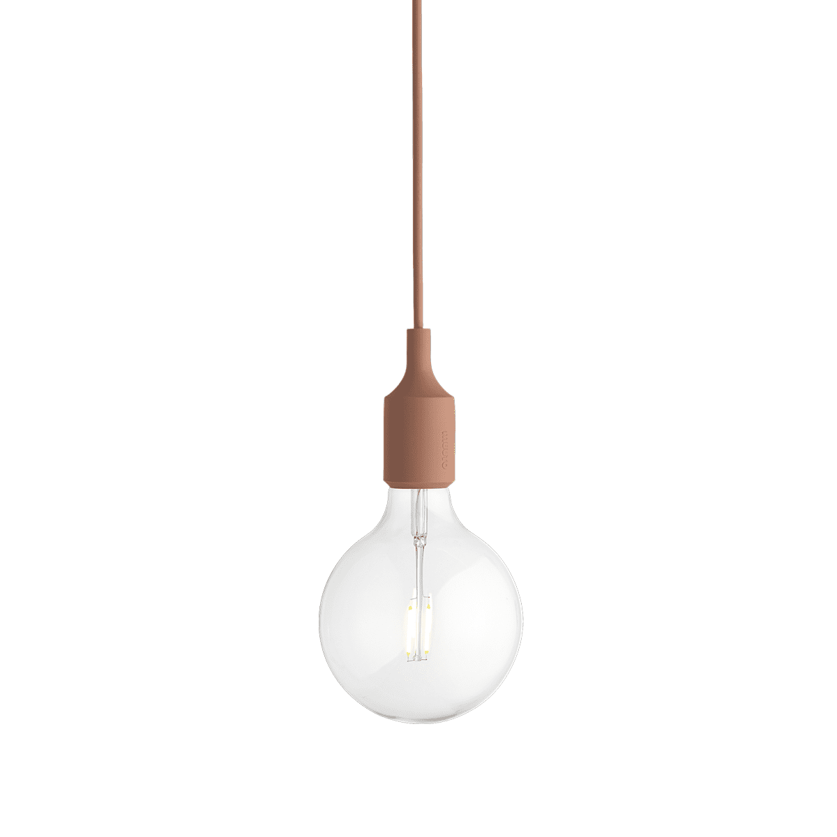 Candeeiro de suspensão E27 Roxo - Muuto 2 Candeeiro de suspensão E27 – Terracota – Muuto
