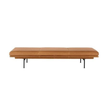 Muuto - Daybed - Outline Leather Cognac