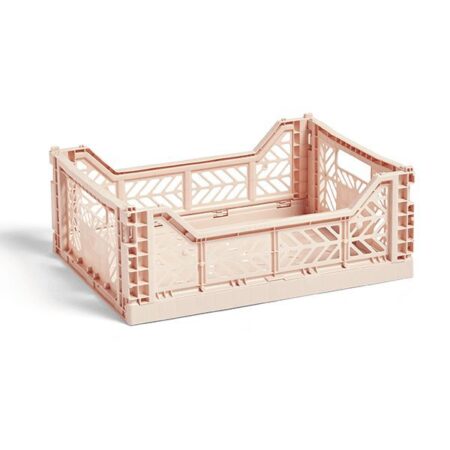 Caixa de arrumação Colour Crate M Soft Pink - Hay