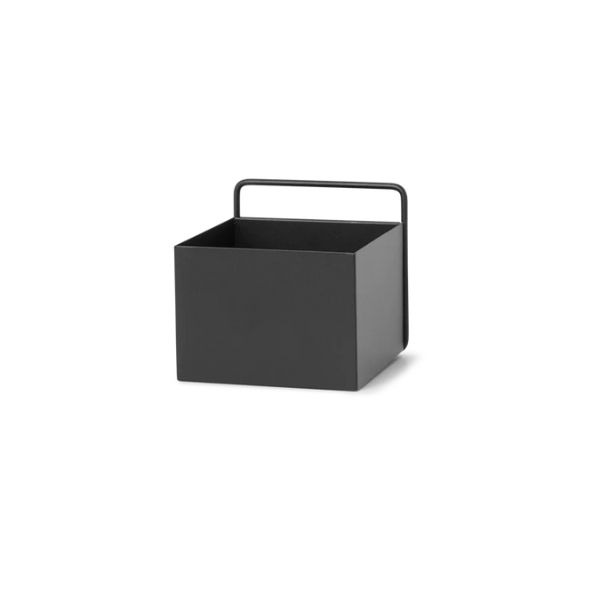 Ferm Living - Wall Box Square - Black 1 Ferm Living Wall Box black