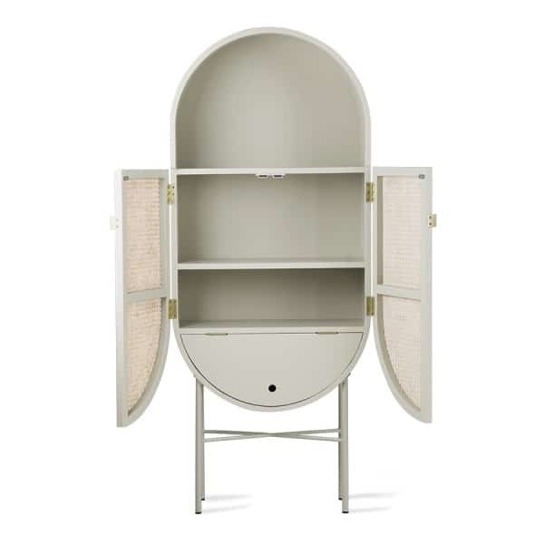 HK Living - Armário - Retro Oval Cabinet 2 RETRO OVAL CABINET