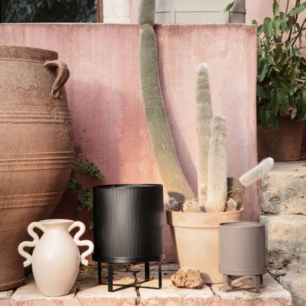 Vaso Bau pot - Large - Black 2 Vaso Bau pot - Large - Black