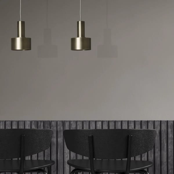 Disc Shade - Brass 2 shade brass ferm living