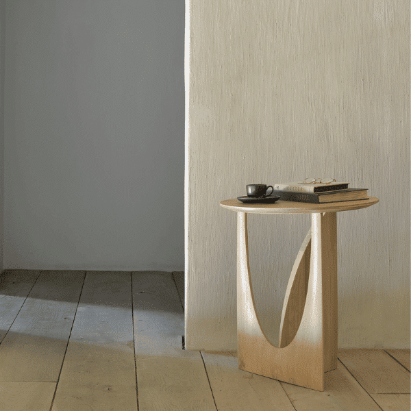 Ethnicraft - Mesa de apoio - Geometric 3 Ethnicraft - Mesa de apoio - Geometric