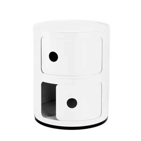Kartell - Componibili 2 - Branco Mate Recycled 2 Kartell - Componibili 2 - Branco Mate Recycled - Image 2