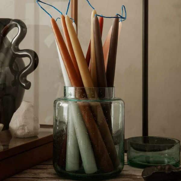 Ferm Living - 2 Velas - Dipped Amber 3 Ferm Living Dipped Candles