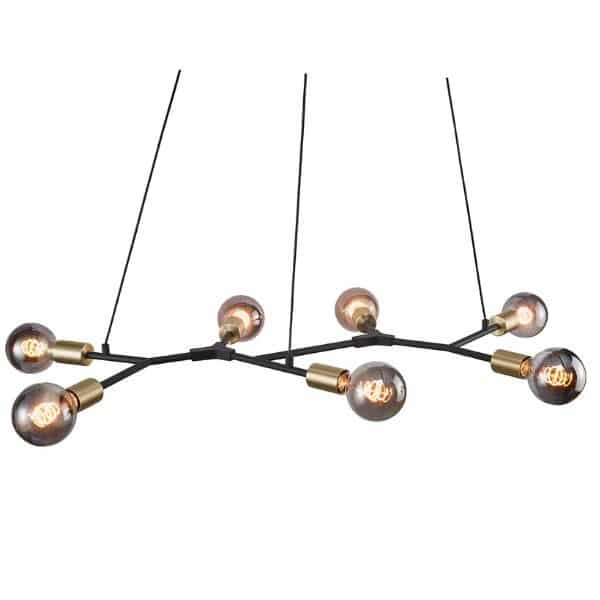 Candeeiro de suspensão - Josefine 7-Spot 1 Nordlux Josefine 7-Spot Pendant Black