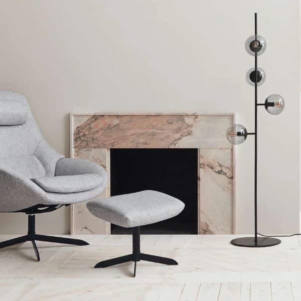 Bolia - Candeeiro de chão - Orb 5 Orb Floor Lamp black