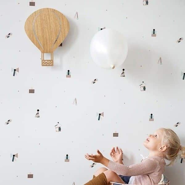 Ferm Living - Candeeiro de parede - Air Balloon 2 Ferm Living - Candeeiro de parede - Air Balloon