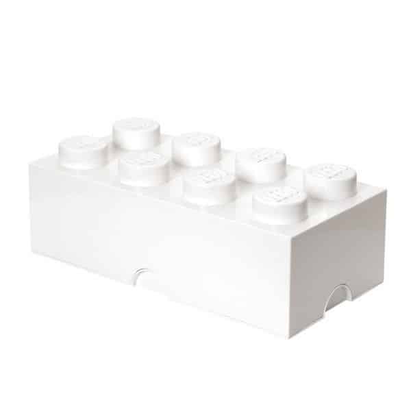 Lego - Storage Brick 8 - Branco 1 Lego - Storage Brick Branco
