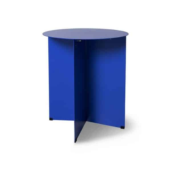 HKliving - Mesa de apoio - Metal Round 1 HK LIVING METAL SIDE TABLE ROUND, COBALT