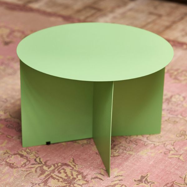 HKliving - Mesa de apoio - Metal Round 4 HK LIVING METAL SIDE TABLE ROUND, FERN GREEN
