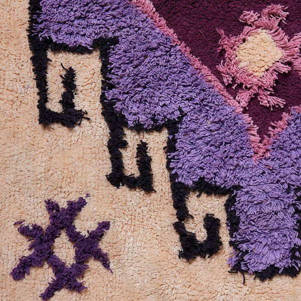 HKliving - Tapete - Bohemian Bath Mat 90x175cm 2 HKLIVING BOHEMIAN BATH MAT (90X175)