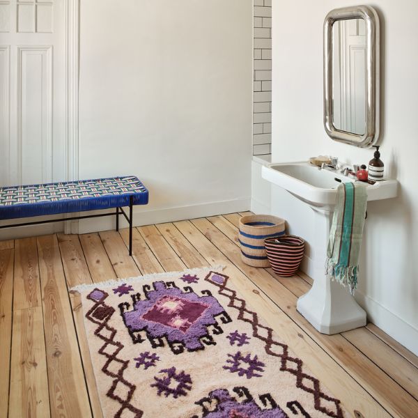 HKliving - Tapete - Bohemian Bath Mat 90x175cm 5 HKLIVING BOHEMIAN BATH MAT (90X175)