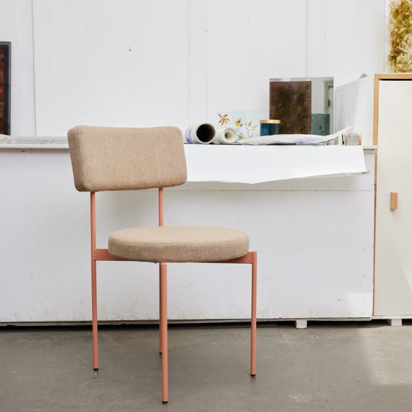 HKliving – Cadeira de Jantar 7 HKLIVING DINNING CHAIR NUDE Morden
