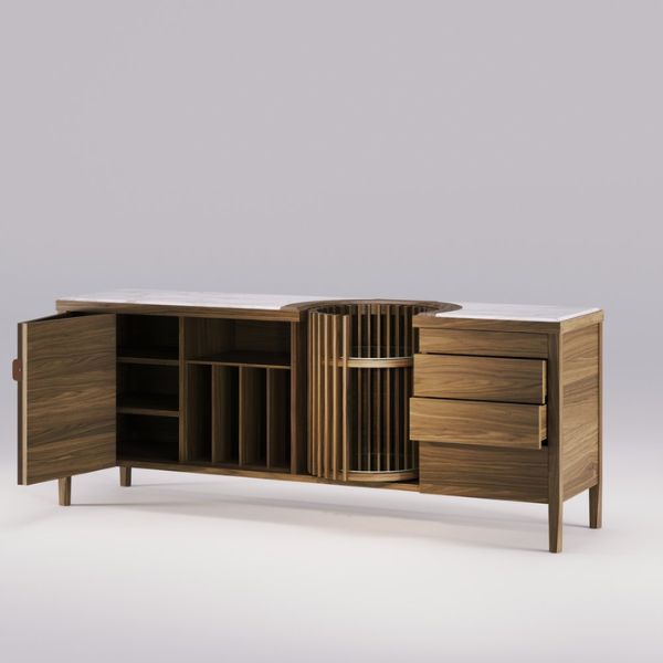 Wewood - Aparador - Carousel 4 Wewood - Aparador - Carousel nogueira (2)