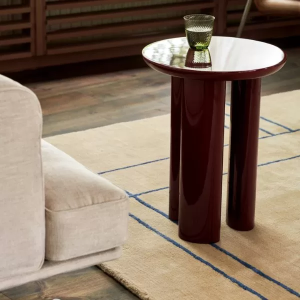 &Tradition - Mesa de apoio - Tung 3 &Tradition - Mesa de apoio - Tung JA3 Burgundy Red (3)
