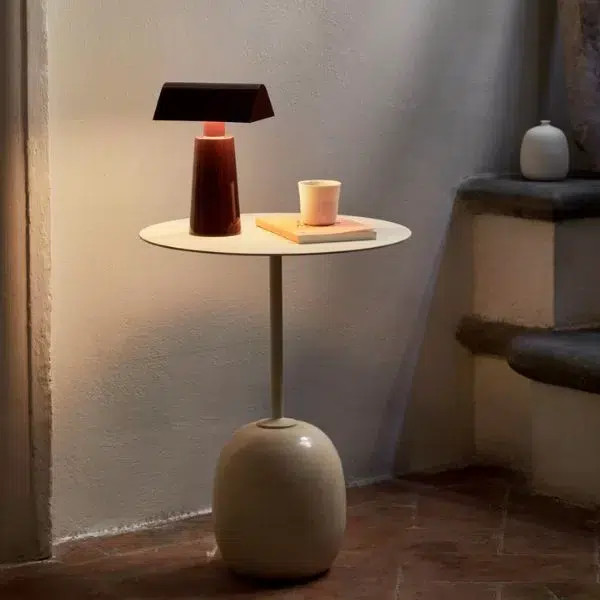 &Tradition - Mesa de apoio - Lato LN8 3 &Tradition - Mesa de apoio - Lato LN8 Ivory & Crema Diva Marble