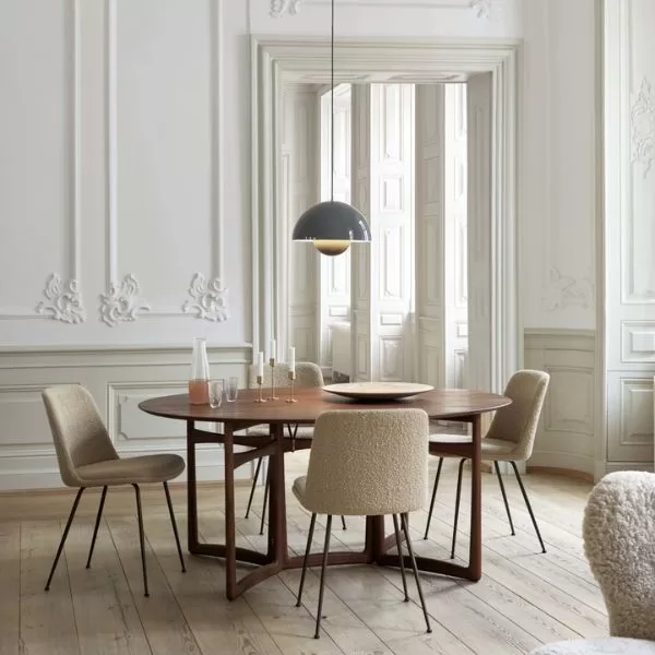 &Tradition - Mesa de jantar dobrável - Drop Leaf HM6 11 &Tradition - Mesa de jantar - Drop Leaf HM6
